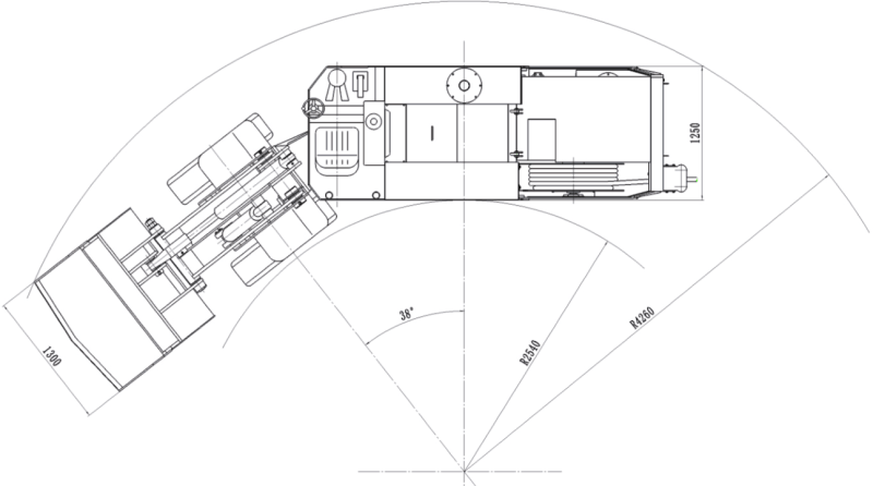ERL-1 Load-Haul-Dump Machine Drawing Sheet 2